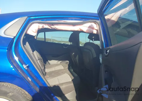 2019 Hyundai Ioniq Hybrid Sel from USA, damaged, VIN KMHC75LC4KU151586